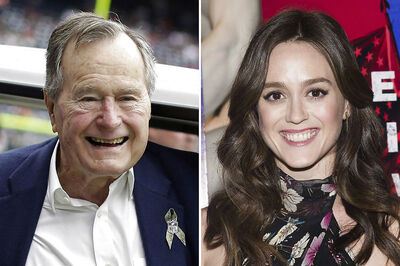 George Bush Senior Apologises After Actress Says Ex-President 'Sexually Assaulted' Her from His Wheelchair