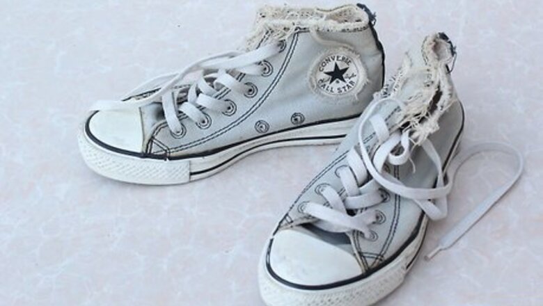 How to Make a Pair of "Vintage" Converse