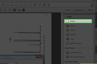 How to Rotate Pages in a PDF Document Using Adobe Acrobat