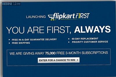 Flipkart First: Flipkart announces paid subscription service; benefits include free shipping, free in-a-day delivery