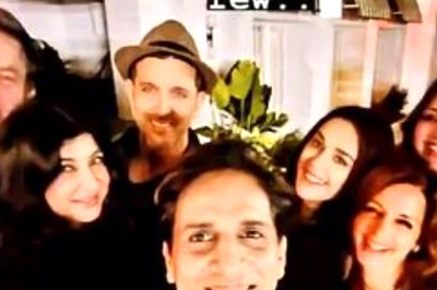 Hrithik Roshan Parties With Ex-Wife Sussanne Khan, Her Rumoured Beau Arslan Goni, Preity Zinta and Others