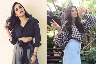 This Adorable Photo of Athiya Shetty Giggling as Sonakshi Sinha Hoists Her Up Will Make Your Day