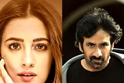 Nupur Sanon To Make Her Tollywood Debut With Ravi Teja's Tiger Nageswara Rao. Poster Out