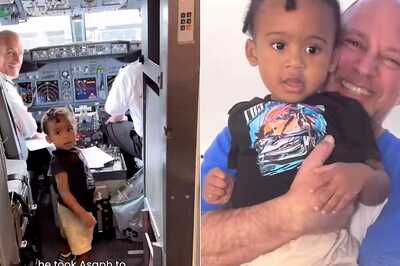 Elder Man Taking Care of Woman’s Toddler on Flight Will Make Your Day, Watch Wholesome Video