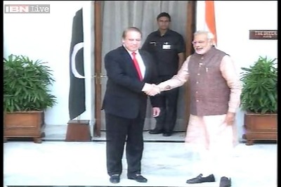 PM Modi begins work with foreign affairs, meets Pak PM, other leaders