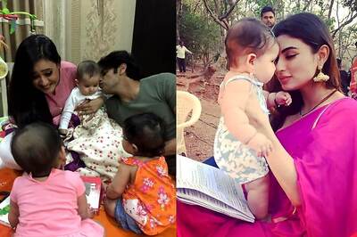 Karanvir Bohra's Twins Meet Shweta Tiwari's Newborn, Bond With Mouni Roy