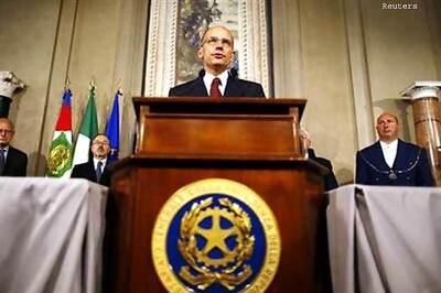 Stalemate over, Italy's Letta names new government