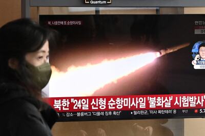 North Korea's Kim Oversaw Test of Cruise Missiles Launched From Submarine: State Media