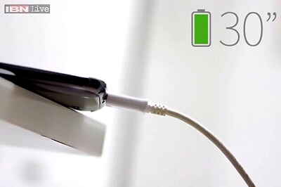 A device that can charge your phone in just 30 seconds