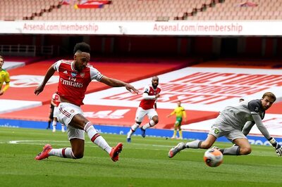 Pierre-Emerick Aubameyang Nets 50th Premier League Goal as Arsenal Thump Norwich 4-0