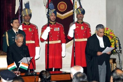 Justice TS Thakur sworn in as 43rd Chief Justice of India