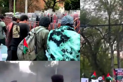 On Cam: Clashes Erupt At Israeli Embassy Protest In Mexico