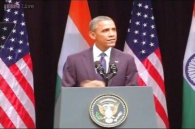Highlights of Obama's townhall address at Siri Fort