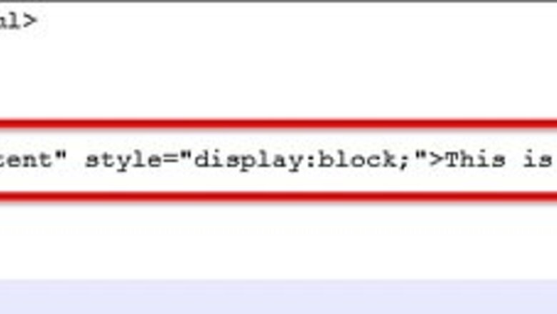 How to Toggle HTML Display With JavaScript