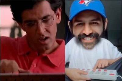 Kartik Aaryan Recreates 'Koi Mil Gaya' Scene with Sister in Hilarious TikTok Video