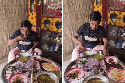 This Spinning Table Made Out Of Bicycle Tyre Is Desi Jugaad Pro Max