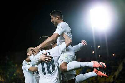 Real Madrid salvage 2-1 win over Las Palmas in La Liga