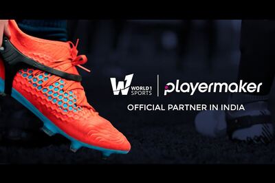 World1 Sports Partners with Playermaker to Bring Football's Leading Technology, Used by Premier League Elites, in India