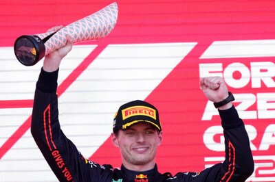 F1: Max Verstappen Wins Azerbaijan Grand Prix as Charles Leclerc Limps Out