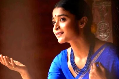 Actress Chaithra J Achar's Blue Saree Is Perfect For Your Next Family Function