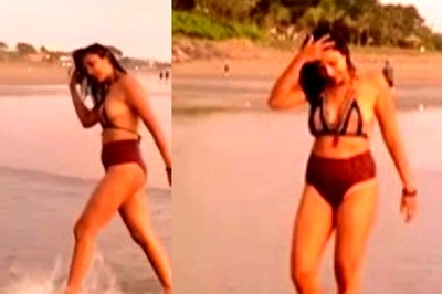 Amala Paul Unleashes Her Inner Goddess In Multicolored Bikini