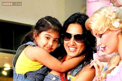 Former 'Bigg Boss 7' contestant Kamya Punjabi's day out with daughter Ira