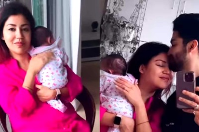 Debina Bonnerjee Cradles Daughter Lianna, Gurmeet Chaudhary Captures Precious Moment; Watch