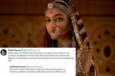 Padmavati Row An Opportunity to Focus on Conditions of Rajasthani Women Today: Shashi Tharoor