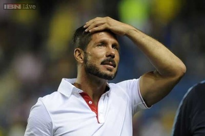 Atletico Madrid coach Simeone suspended for eight games