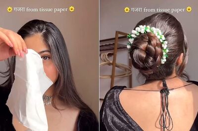 Fashion Blogger's Tutorial For Making Gajra With Tissue Paper Gets Mixed Reactions