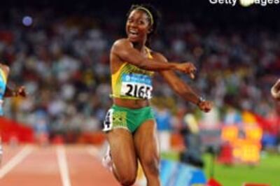 Fraser leads historic Jamaican sweep of women's 100m