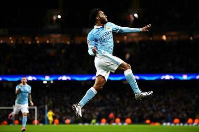 Champions League: Raheem Sterling helps Manchester City finish top of Group D