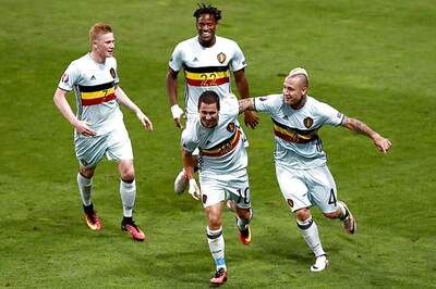 Euro 2016: Eden Hazard Returns to Training for Belgium