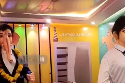 Visakhapatnam's Lighthouse-themed Ganesh Pandal Becomes A Major Festive Attraction