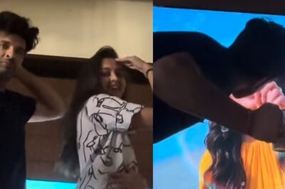 Karan Kundrra Kisses 'Reel' Tejasswi Prakash While Dancing To Aidan Na Nach With The Real One; Watch