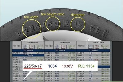 How to Install Snow Chains on Tires