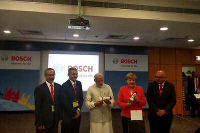 A day after bilateral meet in Delhi, Modi, Merkel visit Bengaluru