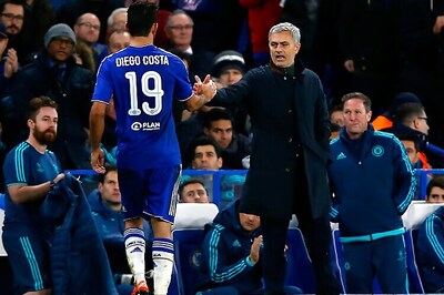 Diego Costa 'happy' to see out Chelsea contract, says Jose Mourinho