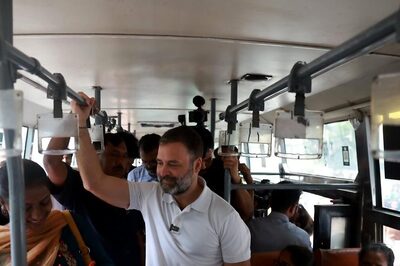 WATCH | Rahul Gandhi's Bus Ride in Bengaluru on Last Day of Poll Campaign, Interaction With Co-passengers