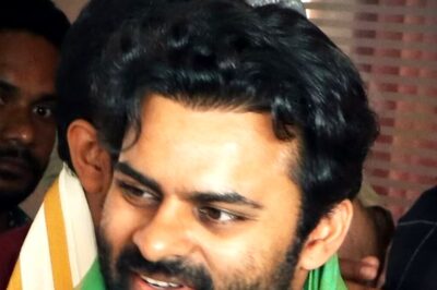 Sai Dharam Tej Lands In Controversy During His Visit To Srikalahasti Temple