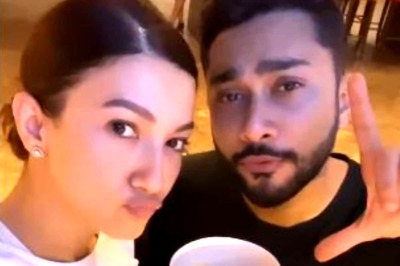 Gauahar Khan Goes on a Movie Date with Fiance Zaid Darabar, See Pics
