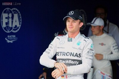 Mercedes' Nico Rosberg takes pole position for Belgian Grand Prix