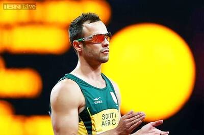 Sprinting World Championships go on without Oscar Pistorius