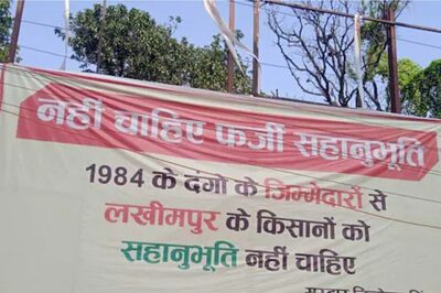 Posters Against Rahul, Priyanka Gandhi's Lakhimpur Kheri Visit Put Up in Lucknow