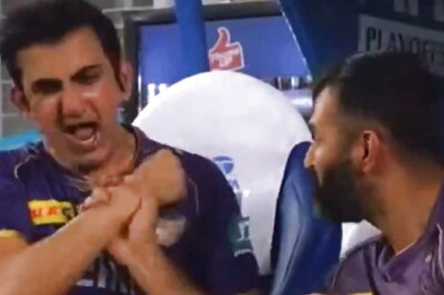 KKR vs SRH, IPL 2024 Qualifier 1: Gautam Gambhir's 'Pumped Up' Celebration Goes Viral | WATCH