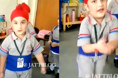 WATCH: Little Boy's Adorable 'Giddha' Performance Lights Up Internet