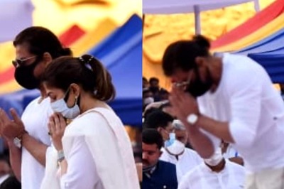 Lata Mangeshkar Funeral: Shah Rukh Khan, Sachin Tendulkar Attend Last Rites of Legendary Singer, Pay Respects