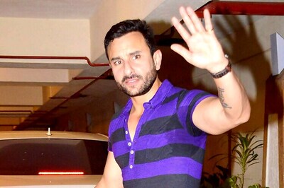 Karisma Kapoor, Malaika Arora, Ibrahim join Saif Ali Khan for his birthday bash