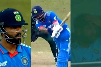 IND vs PAK: Virat Kohli, Rohit Sharma in Disbelief After KL Rahul Hits Six vs Pakistan | WATCH