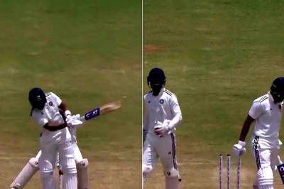Shreyas Iyer Misses Fifty After Getting Cleaned Up Between Legs by Mumbai Indians Spinner: WATCH